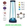 V-TAC LAMPADA Raggi UV-C Ozono 38W GERMICIDA Luce SANIFICAZIONE AMBIENTI BATTERI VIRUS