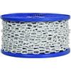 Corderie Italiane 002008132 Catena genovese Ø 2 mm, interno maglia 16 mm x 6 mm, 60 mt, verniciata bianca