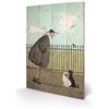 Pyramid International sw10602 a Sam Toft (Singing Lessons) Legno Wall Art, Legno, Multicolore, 40 x 2,5 x 59 cm