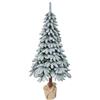 Kaemingk Albero Natale TORA Verde innevato (PVC - H210 D102 cm) 683985