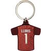 Fédération Francaise de Football, FF-FFF-20-PC-NAMES1 Unisex-Adulto, Rosso, 44 × 40,5 × 5 mm