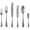 Mepra Set di Posate Vintage, 36 Pezzi, Peltro, Made in Italy, Lavastoviglie, Servizio da Tavola, Stile Classico Elegante