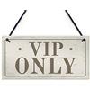 RED OCEAN Targa VIP Only Sign Home Bar Pub Man Cave Garage da appendere a casetta da giardino