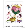 Ag Design Dk 884 Wall Sticker Disney-Autoadesivo, Multicolor, 65 x 85 cm