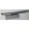 CISA 1C211003097, Chiudiporta Forza Regolabile Professional Plus 2, Senza Arresto, Braccio a Slitta, EN 2-4, Grigio, Largh. Porta Max 850-1100