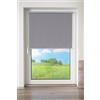 Khome K-home® Tenda a rullo termica, con struttura moderna, in tessuto basalto, 90 x 200 cm (larghezza x altezza x profondità)