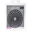 Couture Creations - Stampi nidificati Circle", Colore Nero, Metallo, Black, 25.5 x 19.4 x 0.8 cm