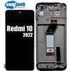 Xiaomi Redmi 10 2022 Display 22011119UY FRAME Pari Originale Touch LCD Schermo