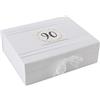 White Cotton Cards Happy Birthday to You, scatola per ricordi grande da 90 (MTGA90X)