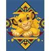 Disney Tela Stampata 60 x 80 cm - Il re Leone