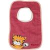 Playshoes - Bavaglino 27 x 26 cm, con tigre, colore: Rosso