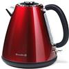 Breville VKJ798X Aurora - Bollitore, colore: Rosso ciliegia