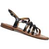 GEOX SCARPE SANDALI BASSI DONNA ESTATE D45LXD 01JN6 C0067 SOZY NERO