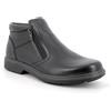 ENVAL SOFT STIVALETTI IN PELLE UOMO INVERNO 4700500 POLACCHINI BENNET NERO