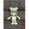 Nintendo Peluche luigi gatto serie super mario cm.30 circa