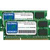 Global Memory 16GB 2x8GB DDR3L 1600MHz PC3L-12800 204-PIN Sodimm IMAC 68.6cm Retina Medio 2015