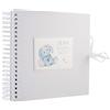White Cotton Cards Blue - Libro di memoriaGran's Boasting Book (NRB5C)