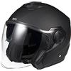 EOLE casco jet DS TULSA nero - omologato ECE R 22.06 - taglia M (57-58cm) - calotta in ABS