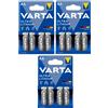 VARTA 12 Batterie VARTA Ultra Lithium AA Pile Litio Stilo Mignon 1,5V Foto Flash Gps