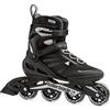 Rollerblade Zetrablade - Pattini in linea da uomo per adulti, colore nero e argento, taglia 43