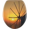 Wenko 17608100, Sedile WC, Greece Sunset, Mulini