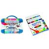 Giotto valigetta con 24 tubetti 12ml tempera extrafine + 2 pennelli & Turbo Color pennarelli in astuccio da 36 colori
