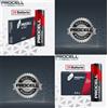 Procell by Duracell 20 AA stilo + 20 AAA ministilo procell intense pile alcaline = 40 batterie