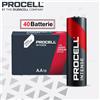Procell by Duracell 40 batterie alta potenza Procell Intense by Duracell AA pile stilo alcaline