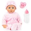 Bayer Bambola Bayer bebé First Words Baby con occhi che si chiudono 24 suoni Rosa