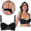 reggiseno push un intimo ragazza sexy lingerie erotica donna con pizzo nero hot