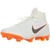 Nike Mercurial Superfly VI AG PRO, Scarpe da Calcio Uomo, Bianco (White/Chrome-Total O 107), 45 EU