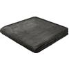 biederlack 696083 Coperta in Pile, Antracite, Singolo, 49 x 37 x 12 cm