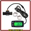 GdTech Racing TERMOMETRO DIGITALE MOTO GDTECH con RACCORDO TUBO ACQUA 18mm SENSORE TEMPERATURA