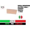 Mattone Refrattario Barbecue (PZ 2) Stufa Forno Caminetto 40x20x3 LASTRA
