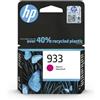 HP 933 Magenta, CN059AE, Cartuccia Originale da 330 Pagine, Compatibile con Stampanti OfficeJet 6100, 6600, 6700, 7110, 7130, 7140, 7510, 7610 e 7612