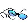Four Eyes OCCHIALE DA VISTA / EYEGLASSES FOUR EYES EY501 C2 + CLIP SOLE/SUN MAGNETICO