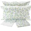 Caleffi Lenzuola Caleffi Matrimoniale Riviera Bluette Cotone Completo Letto 2 piazze