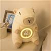 Sveglia Capibara per bambini Peluche Luce notturna Regalo di compleanno