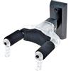 Hercules Supporto per Chitarra da Muro Ags Parete Plexi Base Legno Trasparente