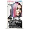 Stargazer Yummy Kit di strisce per tinta semi-permanenti, per capelli