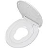 Tiger Tulsa Sedile per WC, Bianco