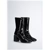 LIU JO Stivaletti Liu Jo donna in vernice tronchetto fashion SF3061EX12822222 nero