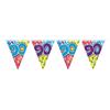 Folat Mini Gagliardetti Compleanno Cubi 90 Anni - 3 metri, 60590, Multicolore