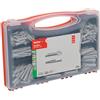 fischer - RedBox da 290 tasselli/60 tasselli tutti i materiali SX Plus 6x30, 50 SX Plus 8x40, 20 SX Plus 10x50 e 60 tasselli universali UX 5x30, 40 UX 6x50, 50 UX 8x50, 10 UX 10x60