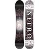 Nitro Snowboards Damen Mystique 23 Fehlerverzeihendes Girls all-Mountain Snowboard Gullwing Directional Twin Board, Donna
