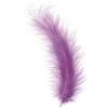 Glorex 6 3820 010 - Piume Marabù circa 15 pezzi lilla