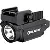 OLIGHT Baldr Mini Lampada Tattica Militare Con Puntatore Fascio Verde Regolabile Potente 600 Lumen Rail Regolabile Per Caccia Compatibile con Binario Picatinny e GL Nero
