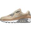 Nike Men's Air Max 90 Prm Running Shoes, Hemp Summit White, 36 EU