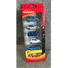 MAJORETTE PLAYSET FORD FOCUS CITROEN C1 MERCEDES SLK CLASSE A RENAULT TWINGO