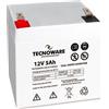 Tecnoware Batteria per UPS Capacità 5000 mAh 12 Volt EACPE12V05ATWB